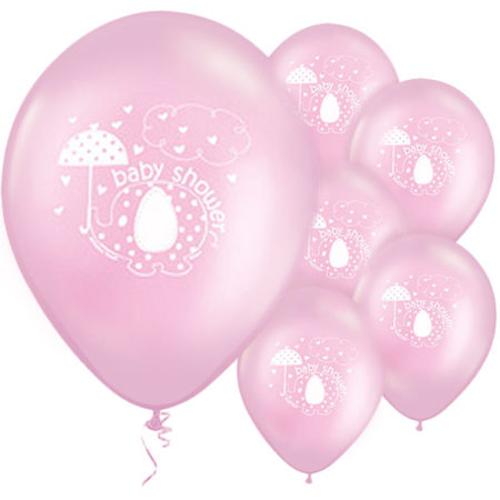 luftballons - UMPIBALL 450x450 - Luftballons Babyelefant &#8211; Rosa